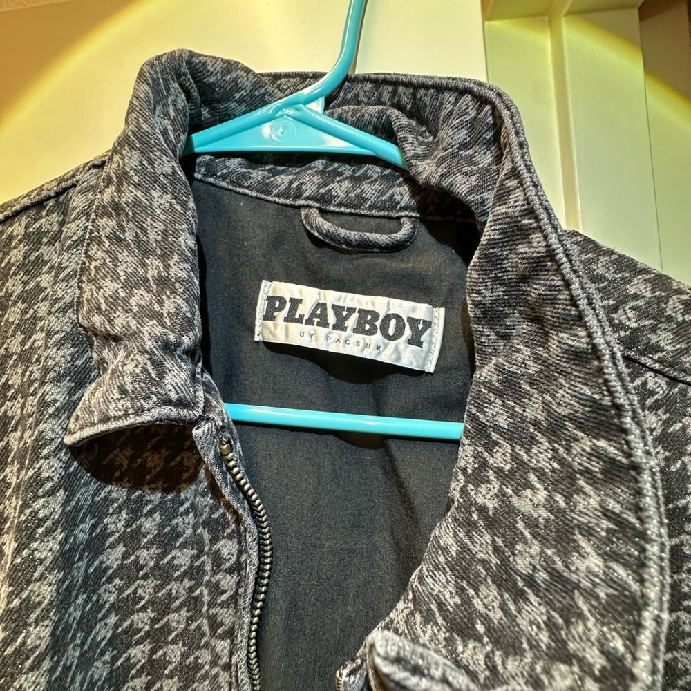 XL DENIM PLAYBOY JACKET